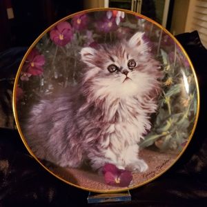Franklin Mint "Purrfection!" Plate #HW6770